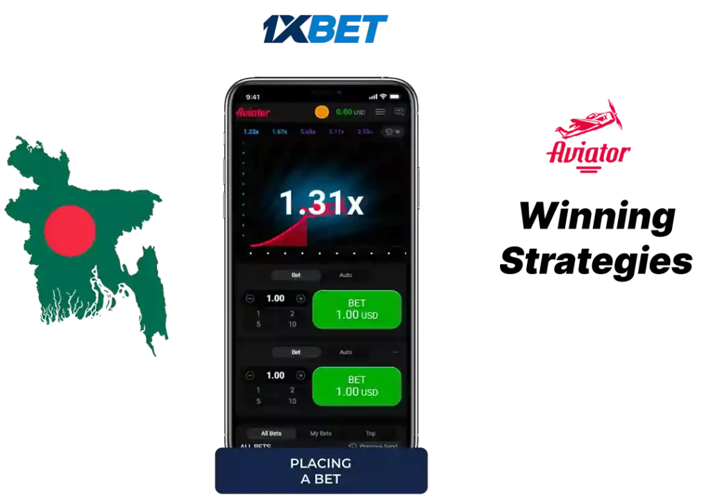 1xbet aviator Bangladesh strategie